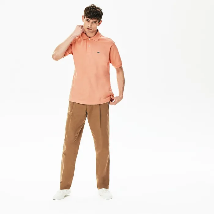 Polos Lacoste Mens L1212 Polo Pink Near Me