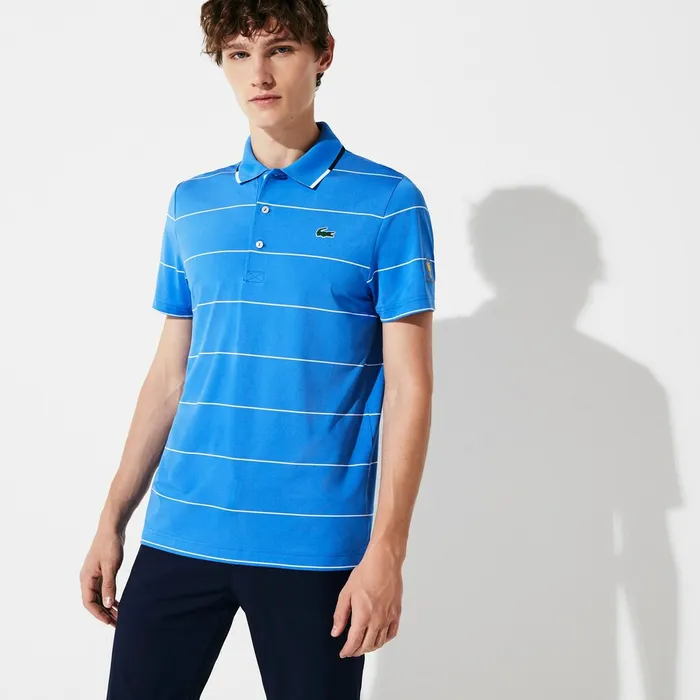 Polos Lacoste Mens Presidents Cup Striped Breathable Stretch Jersey Golf Polo Shirt BlueWhiteNavy BlueWhite Online Outlet Store Polos Lacoste Mens Presidents Cup Striped Breathable Stretch Jersey Golf Polo Shirt BlueWhiteNavy BlueWhite Online Outlet Store