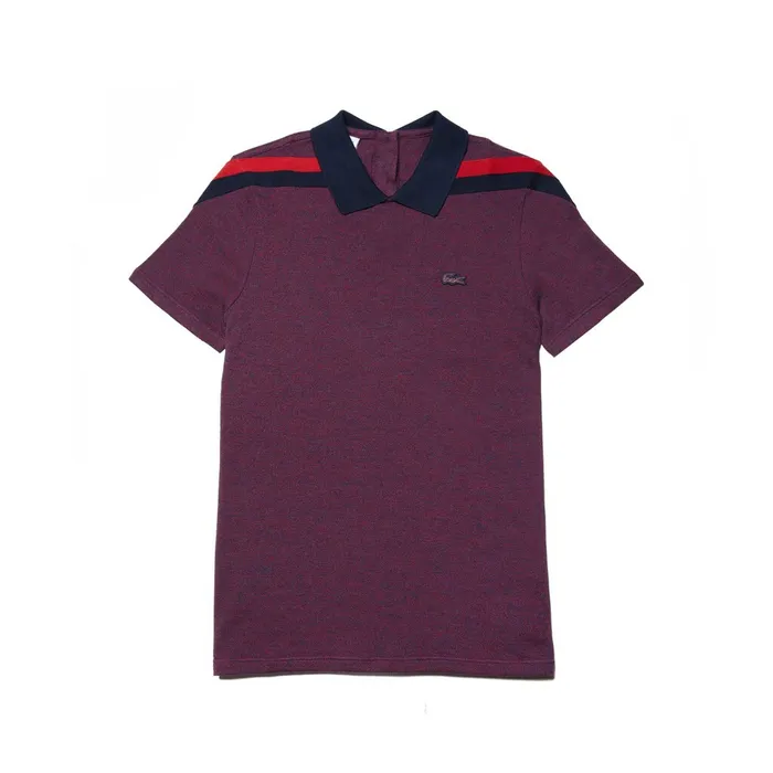 Polos Lacoste Womens Motion Tricolor Caviar Piqu Polo Navy BlueRedNavy Blue Popular Polos Lacoste Womens Motion Tricolor Caviar Piqu Polo Navy BlueRedNavy Blue Popular