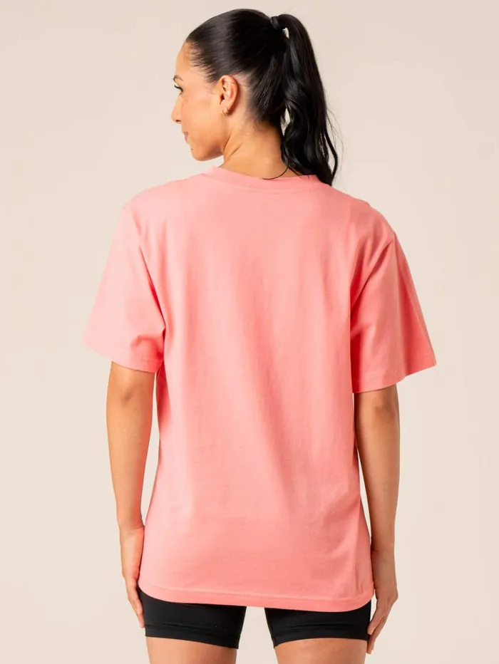 Positive Vibes TShirt 8211 Pink Women Ryderwear Tops