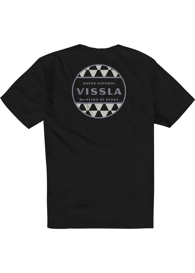 Premium Tees Men Vissla Masters Of Stoke Premium Pkt Tee Black