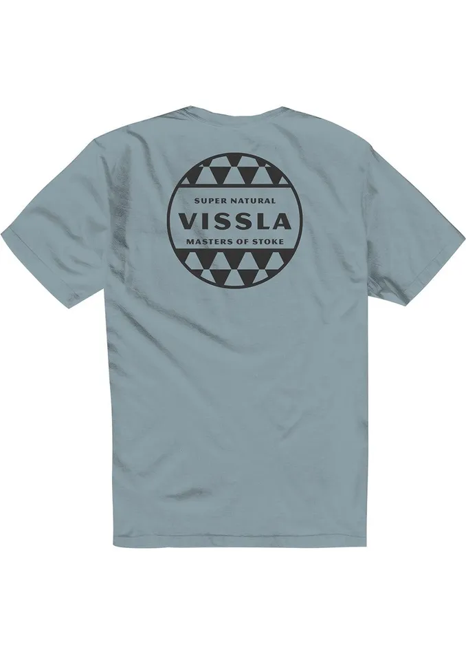Premium Tees Men Vissla Masters Of Stoke Premium Pkt Tee Chambray
