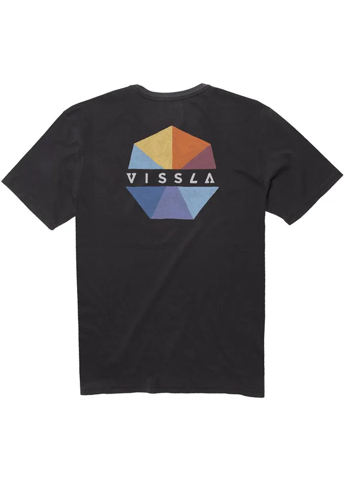Premium Tees Men Vissla Spectrum Ii Ss Pkt Tee Phantom