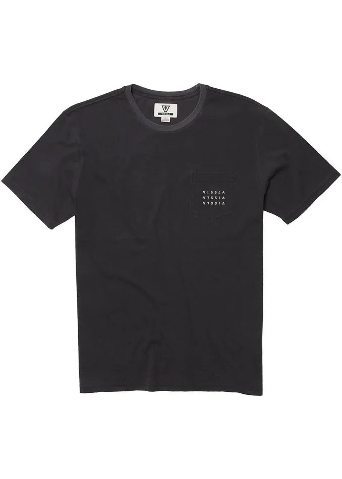Premium Tees Men Vissla Spectrum Ii Ss Pkt Tee Phantom Premium Tees Men Vissla Spectrum Ii Ss Pkt Tee Phantom