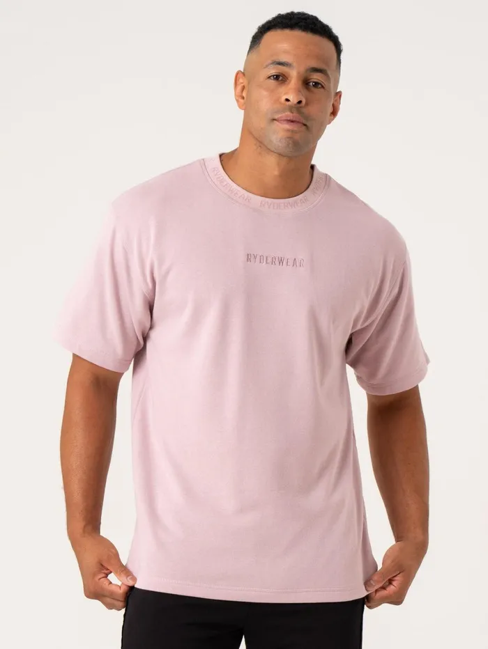 Pursuit Fleece TShirt 8211 Cinder Men Ryderwear Tops