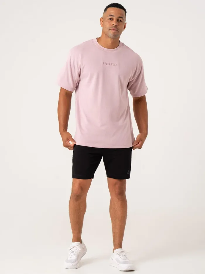 Pursuit Fleece TShirt 8211 Cinder Men Ryderwear Tops