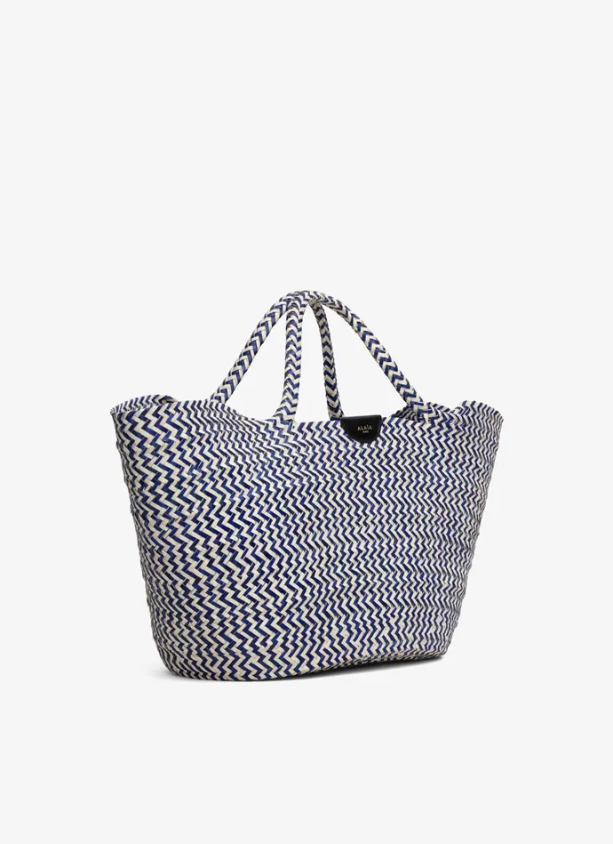 QOFFA BASKET IN PALM LEAVES Women Alaa Tote Bags