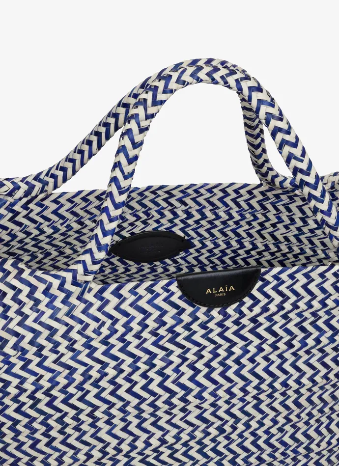 QOFFA BASKET IN PALM LEAVES Women Alaa Tote Bags