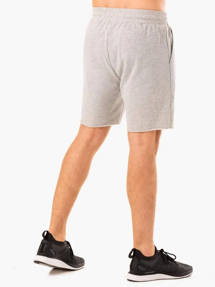 Recharge Track Gym Short 8211 Grey Marl Men Ryderwear Gym Shorts