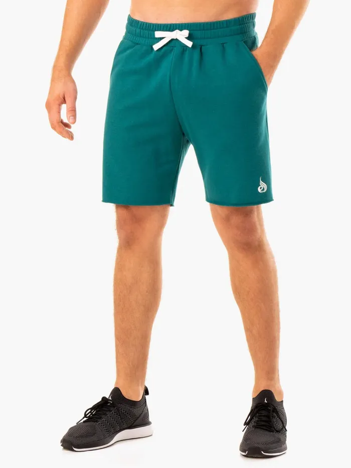 Recharge Track Gym Short 8211 Teal Men Ryderwear Gym Shorts