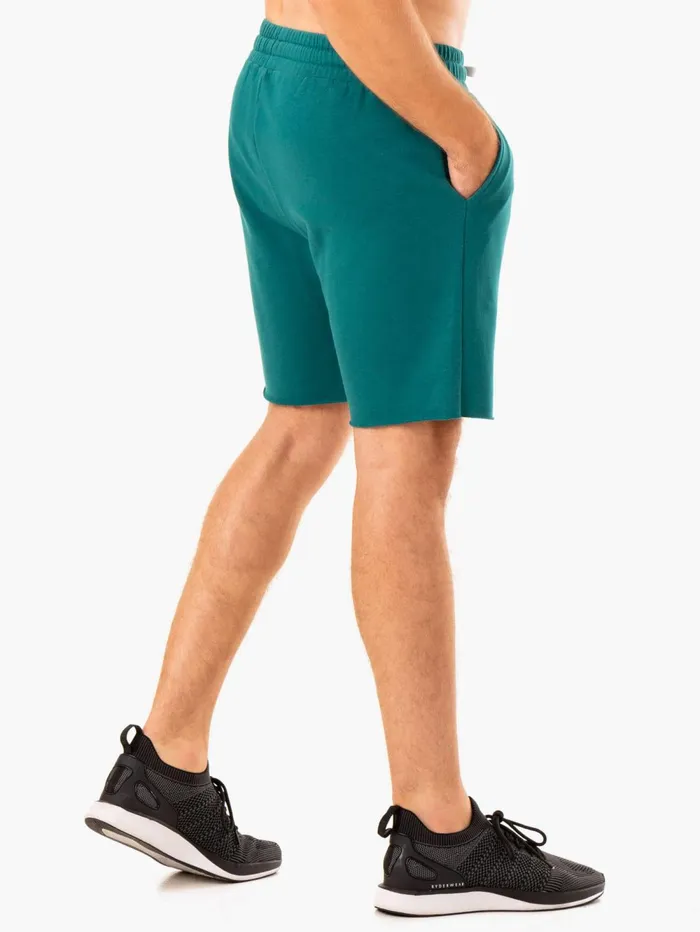 Recharge Track Gym Short 8211 Teal Men Ryderwear Gym Shorts