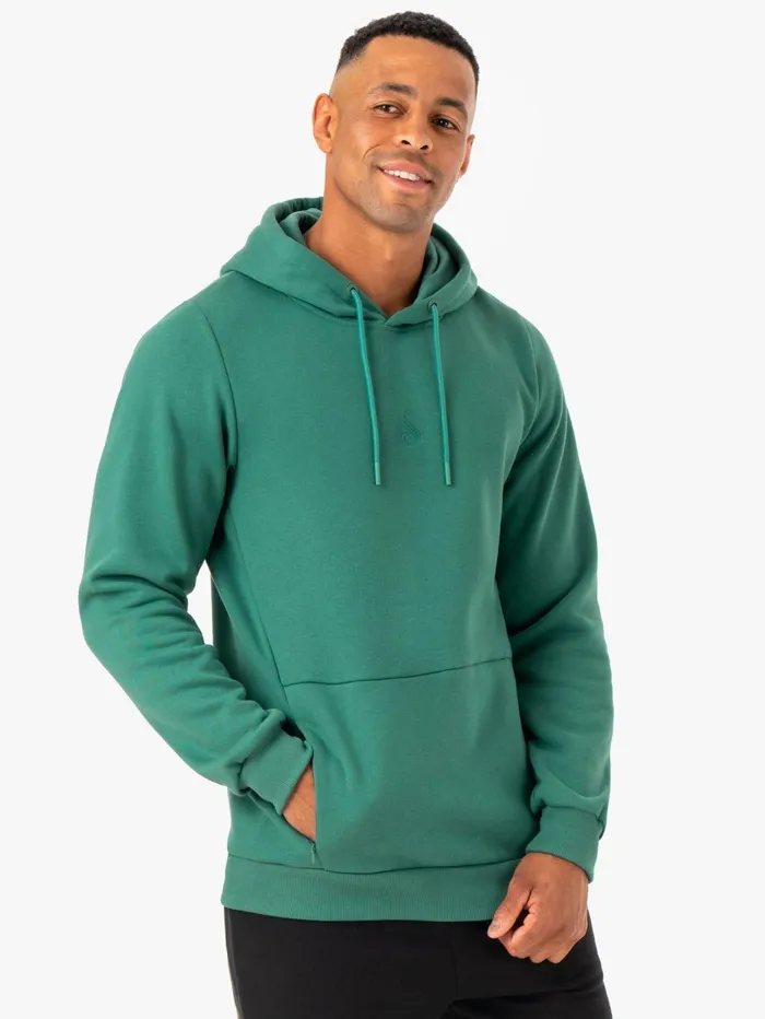 Restore Pullover Hoodie 8211 Green Men Ryderwear Sweaters and Hoodies