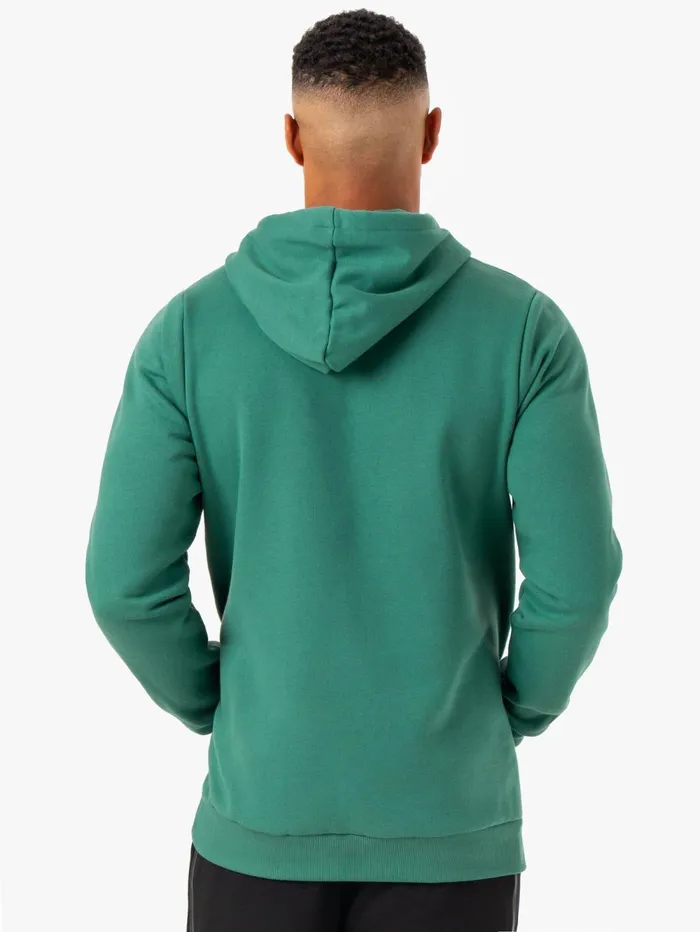 Restore Pullover Hoodie 8211 Green Men Ryderwear Sweaters and Hoodies