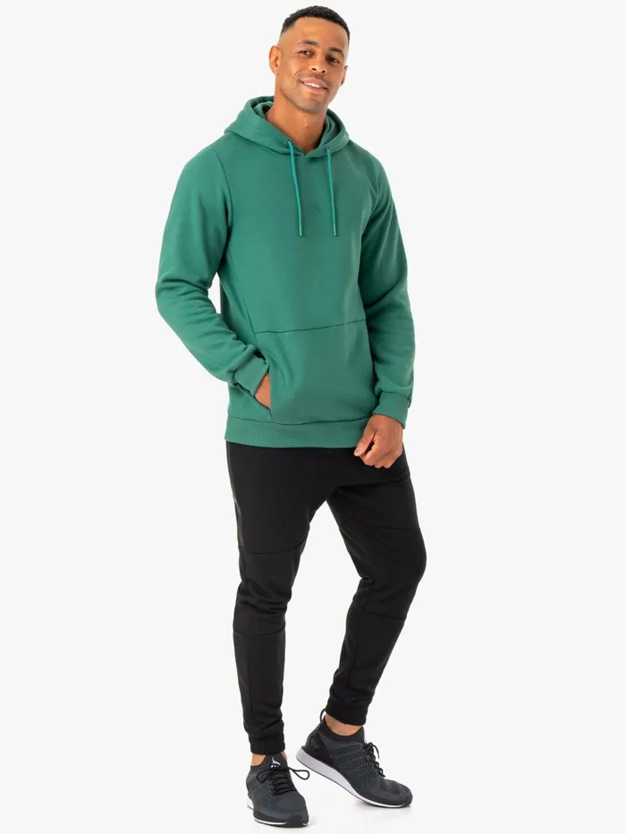 Restore Pullover Hoodie 8211 Green Men Ryderwear Sweaters and Hoodies