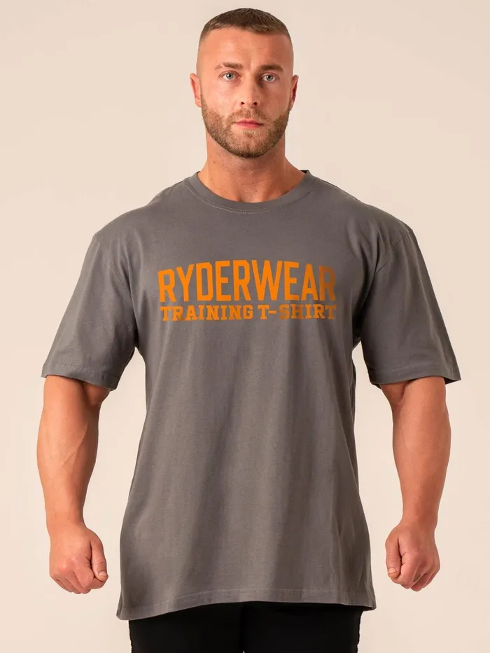 Ryderwear Training TShirt 8211 Charcoal Men Ryderwear Tops