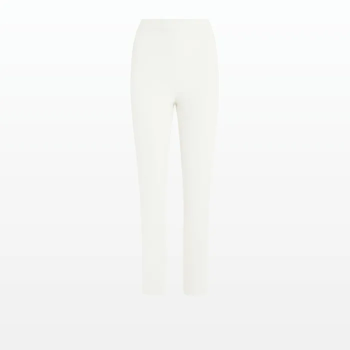 Safiyaa Adrianna Ivory Slim Trousers Women Trousers