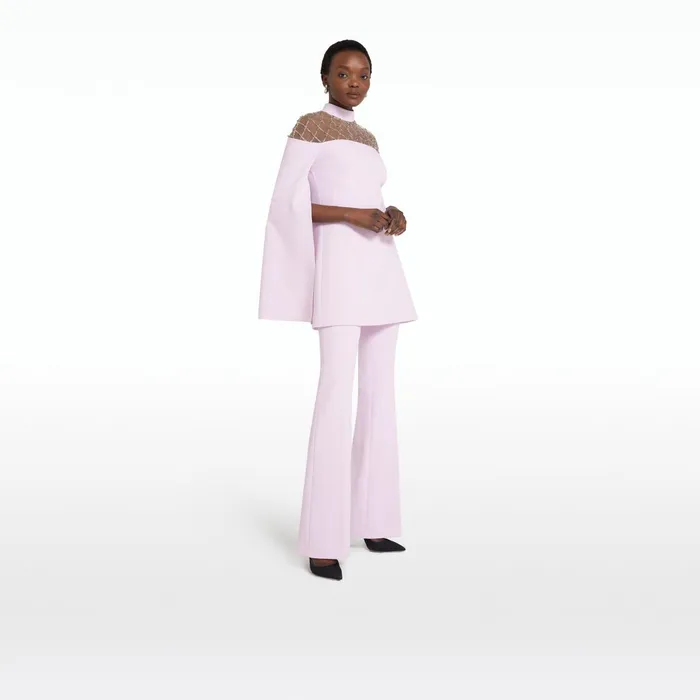 Safiyaa Alexa Lilac Snow Trousers Women Trousers