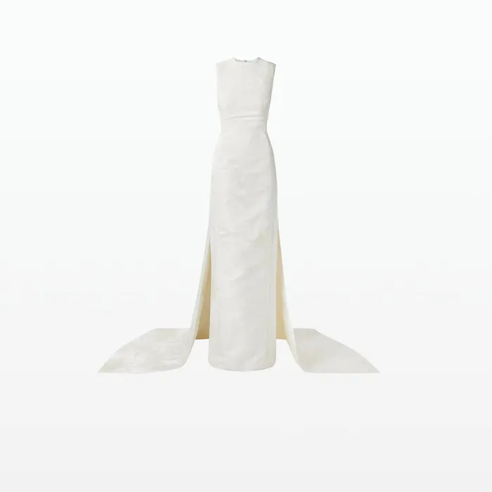 Safiyaa Alina Ivory Long Dress Women Dresses