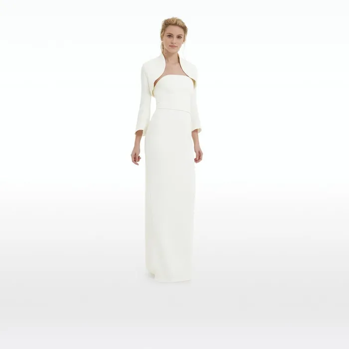 Safiyaa Amael Ivory Bolero and Azrael Dress Women Dresses