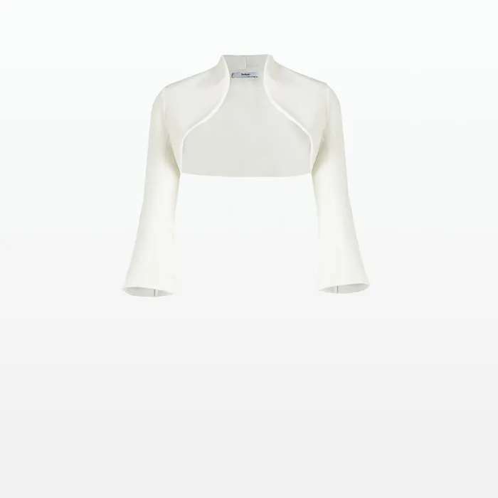 Safiyaa Amael Ivory Bolero and Azrael Dress Women Dresses