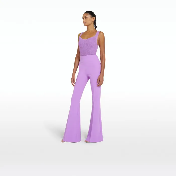 Safiyaa Amal Lupine Crochet Top Women Tops