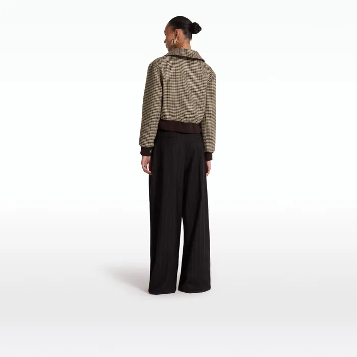 Safiyaa Amor Black Trousers Women Trousers