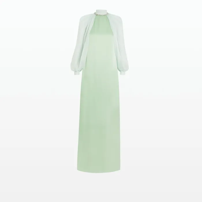 Safiyaa Ani Aloe Long Dress Women Dresses