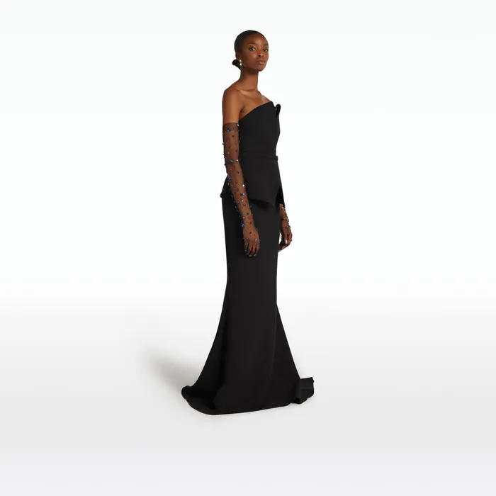 Safiyaa Assia Black Top Women Tops