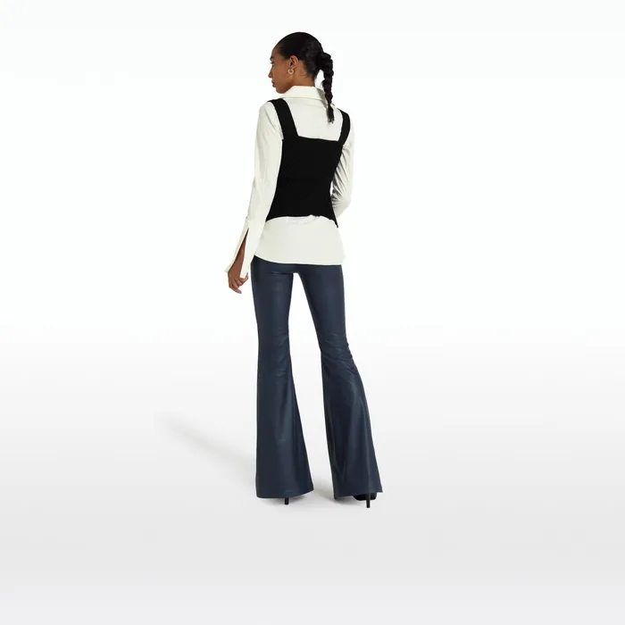 Safiyaa Audrey Black Knit Women Knitwear