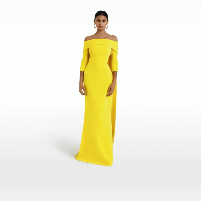 Safiyaa Bellara Canary Harness and Soshin Dress Women Dresses