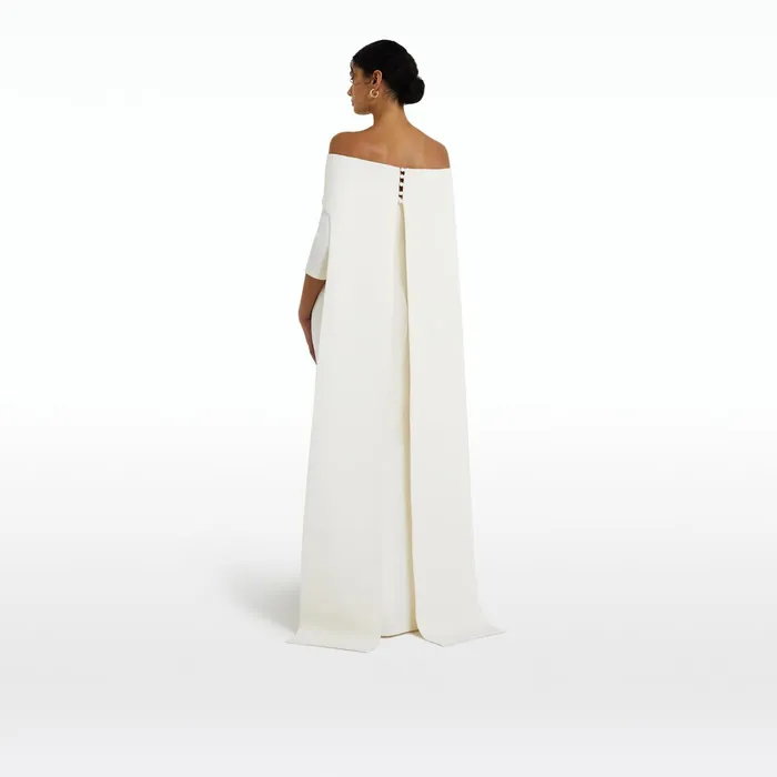 Safiyaa Bellara Ivory Harness and Soshin Dress Women Dresses