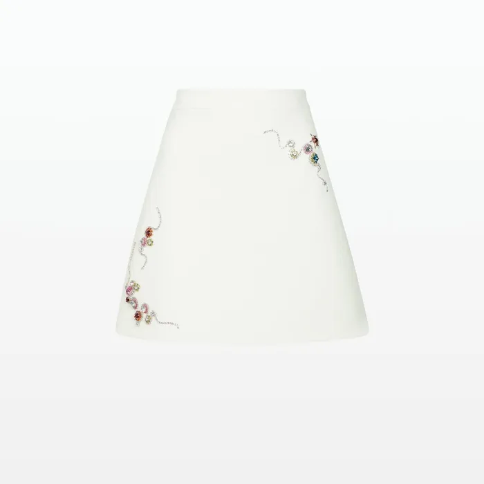 Safiyaa Bronagh Ivory Skirt Women Skirts