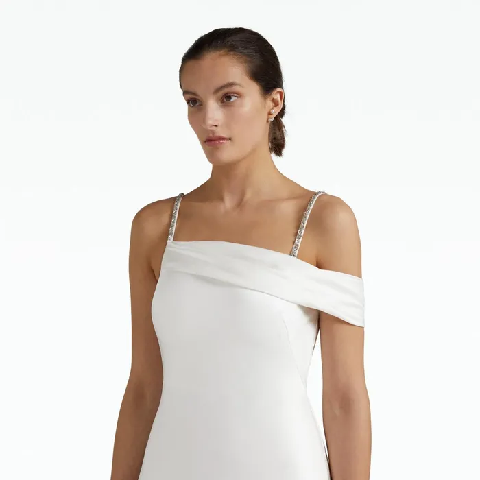 Safiyaa Brooke Ivory Long Dress Women Dresses