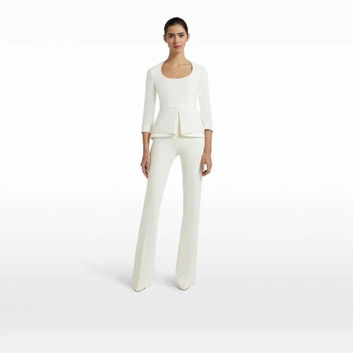 Safiyaa Caia Ivory Top Women Tops