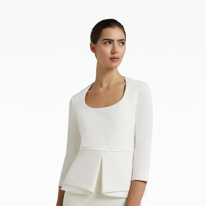 Safiyaa Caia Ivory Top Women Tops