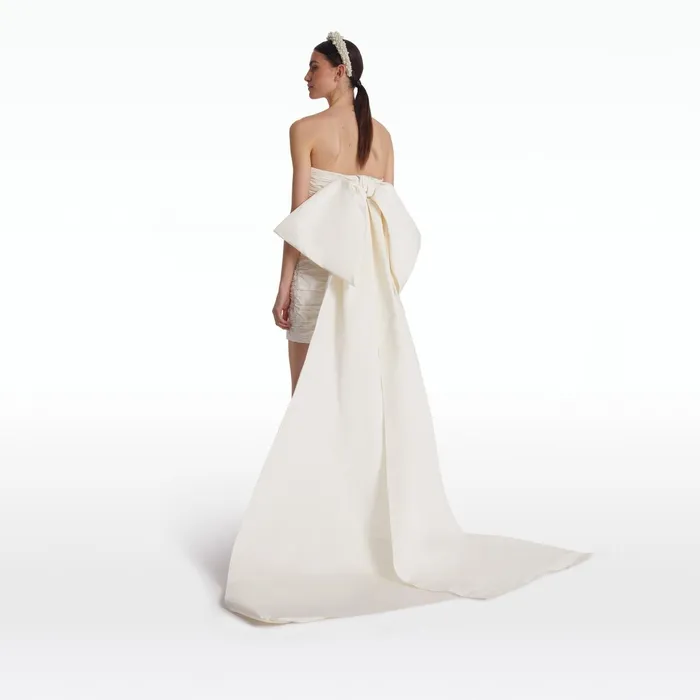 Safiyaa Camillae Ivory Short Dress Women Dresses