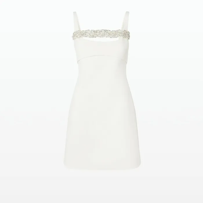 Safiyaa Catri Mini Dresses In Ivory Women Dresses