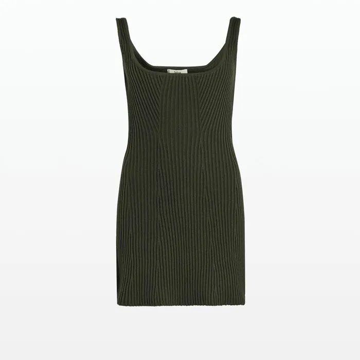 Safiyaa Cindy Seaweed Knit Dress Women Dresses