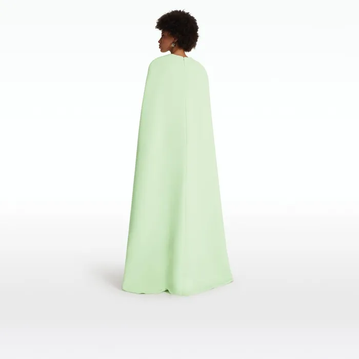 Safiyaa Cinza Aloe Long Dress Women Dresses