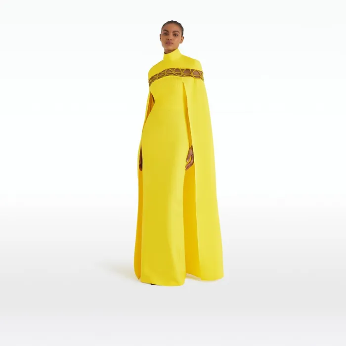Safiyaa Coran Buttercup Long Dress Women Dresses