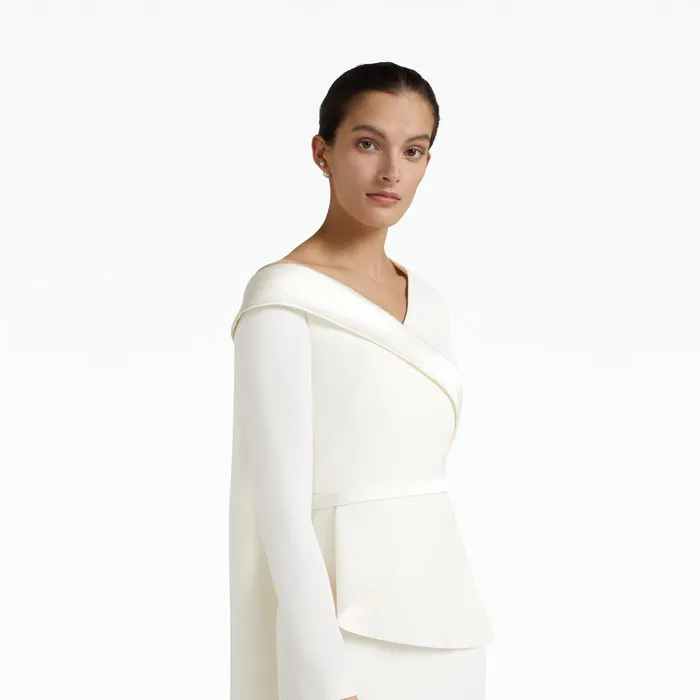 Safiyaa Davina Ivory Long Dress Women Dresses