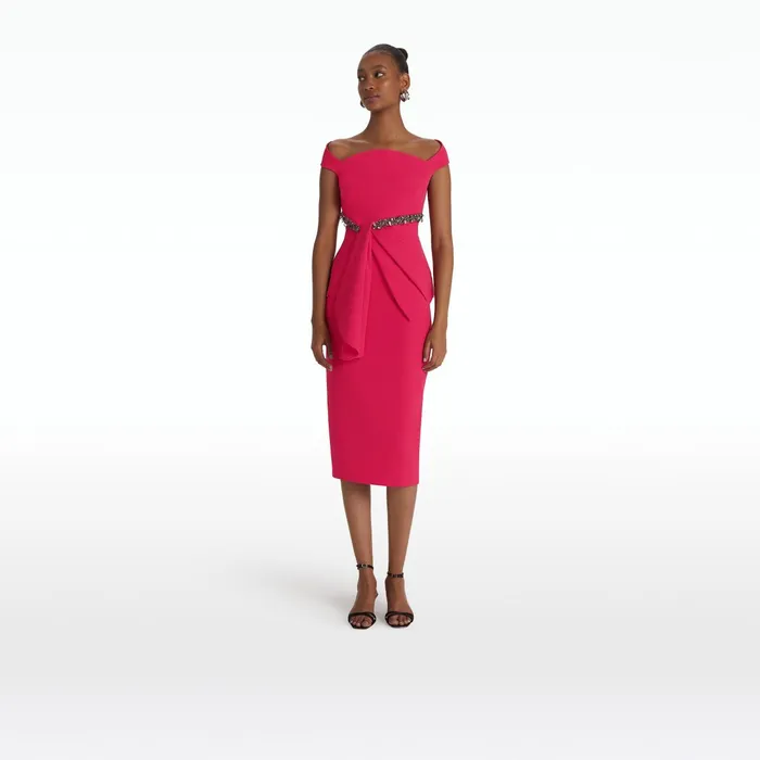 Safiyaa Doralle Raspberry Top Women Tops