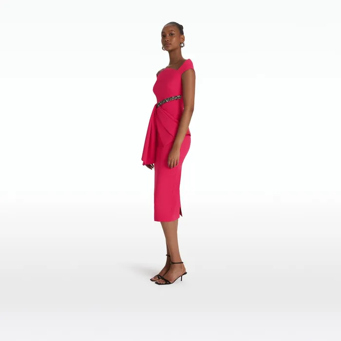 Safiyaa Doralle Raspberry Top Women Tops