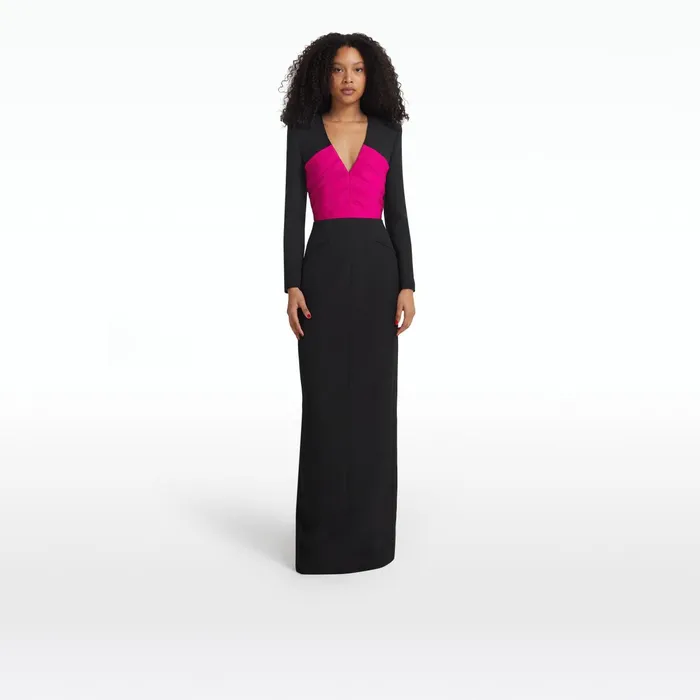 Safiyaa Duranda Black and Beverley Long Dress Women Dresses