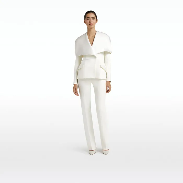 Safiyaa Evelyn Ivory Jackets Women Jackets Coats