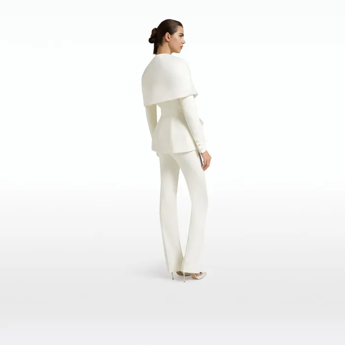 Safiyaa Evelyn Ivory Jackets Women Jackets Coats