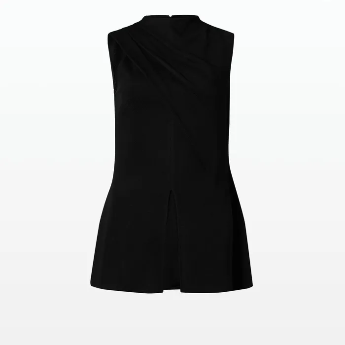 Safiyaa Ewa Black Top Women Tops