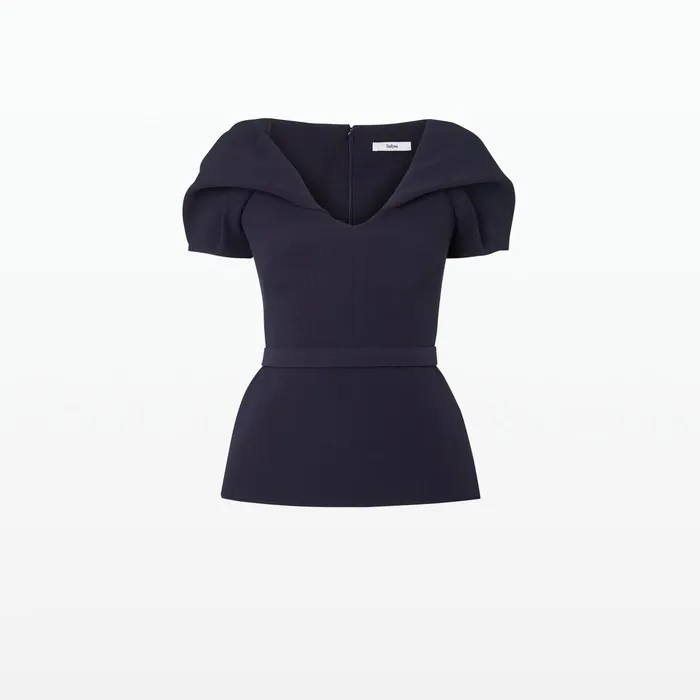 Safiyaa Fay Midnight Navy Top Women Tops
