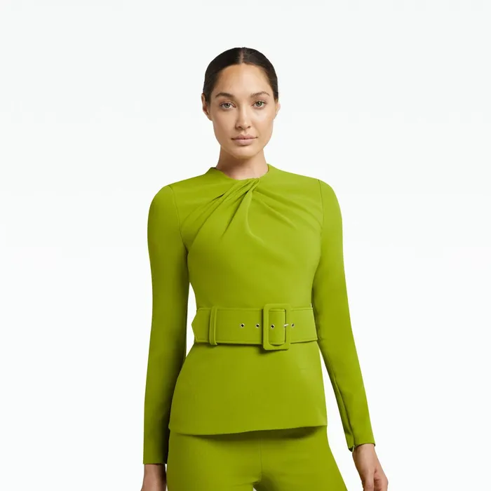 Safiyaa Gee Woodbine Top With Belt Women Tops