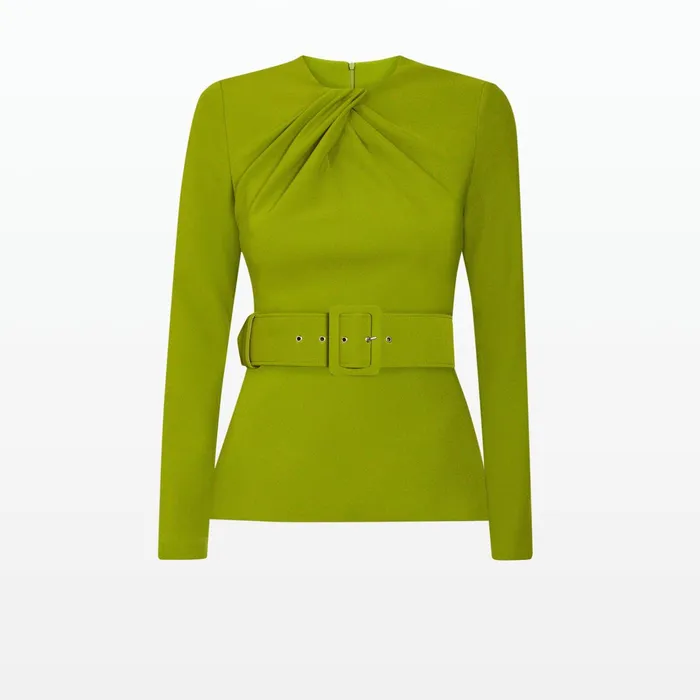Safiyaa Gee Woodbine Top With Belt Women Tops